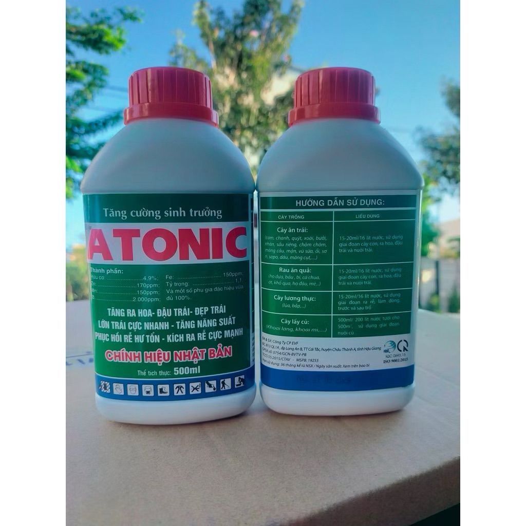 ATONIC tăng cường sinh trưởng