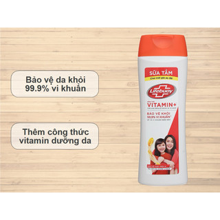 Sữa tắm Lifebuoy Bảo vệ vượt trội 350g