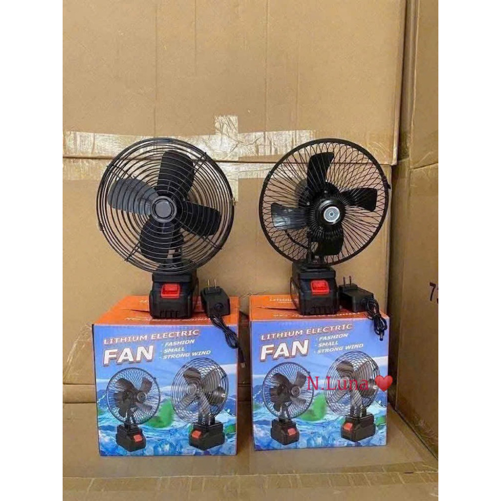 Quạt Tích Điện Không Dây 48V MAX Mini Cầm Tay Để Bàn Gió Mạnh 3 Tốc Độ Pin Sạc Tháo Rời Cao Cấp