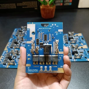 BMS hãng DX 120A vỏ thường 18650 cân bằng thủ động chân phổ thông