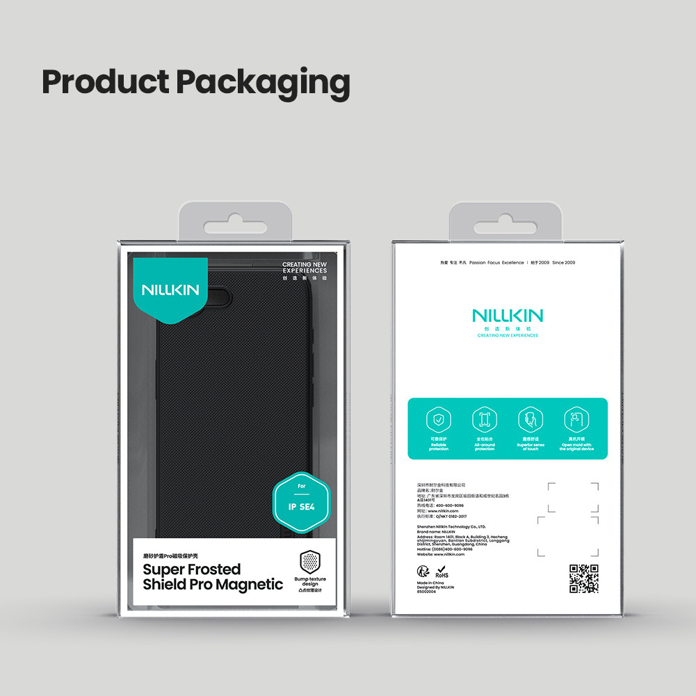 Ốp Nillkin Frosted Shield Pro PC cho 17E/16E/SE4 Ốp điện thoại Cứng Cho iPhone 16E/17E/SE4