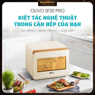 [CHÍNH HÃNG] Nồi Chiên Hấp Hơi Nước Đa Năng OLIVO SF20 PRO – Inox 304, Dung Tích Lớn-NGUYENCOOK