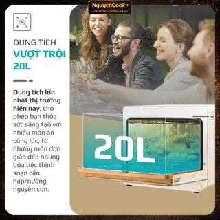[CHÍNH HÃNG] Nồi Chiên Hấp Hơi Nước Đa Năng OLIVO SF20 PRO – Inox 304, Dung Tích Lớn-NGUYENCOOK
