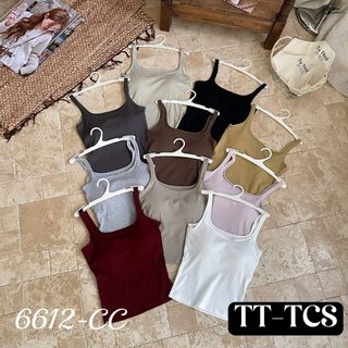Áo 2 dây tăm đệm trơn mềm 6612