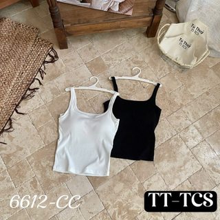 Áo 2 dây tăm đệm trơn mềm 6612
