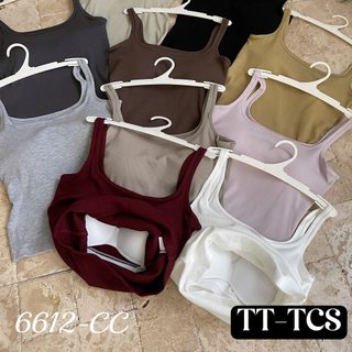 Áo 2 dây tăm đệm trơn mềm 6612