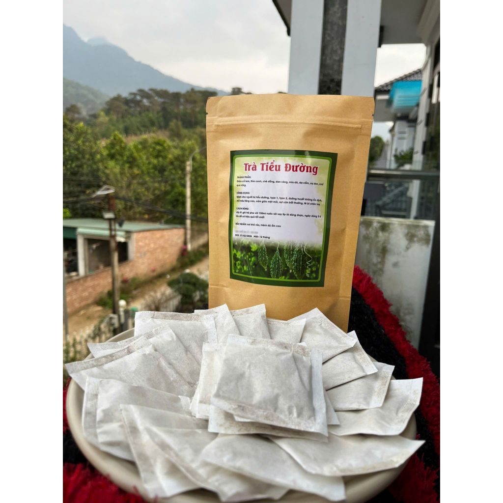 Trà Tiểu Đường Túi Lọc 35 Gói Thảo Mộc Tự Nhiên Hỗ Trợ Ổn Định Đường Huyết Giảm Khát Ngủ Ngon