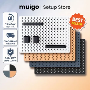 BẢNG PEGBOARD GỖ TREO TƯỜNG TIỆN LỢI | Bảng Lỗ Decor Tiện Dụng, Tối Ưu Không Gian