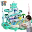 Bộ Đồ Chơi Câu Cá Cầu Trượt Mô Hình Thác Nước Có Đèn Có Nhạc Vui Nhộn HAPPYKIDS