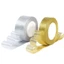 Combo 10 Cuộn Ruy Băng Nhũ Kim Tuyến - Vàng/ Bạc 1cm, 2cm, 3cm, 4cm, 5cm DUHA 065
