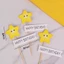 Combo 10 Set Cắm Giấy Cây Bông, Ngôi Sao, Tim - Trang Trí Bánh Sinh Nhật Bánh Kem DUHA 076