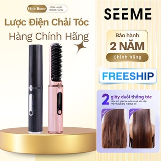 Lược điện chải tóc ion âm JC-666 (Có Dây), JC-888 (Không Dây) Suôn mượt tạo kiểu vào nếp nhanh