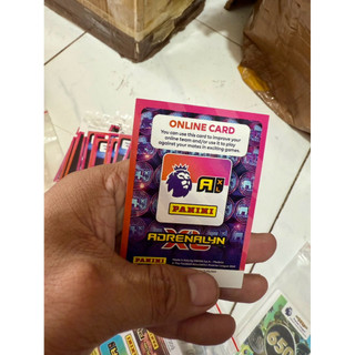 40x Coin Online Card Panini Adrenalyn XL Premier League 2025 24/25