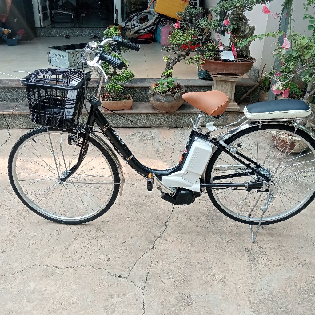 XE ĐẠP ĐIỆN TRỢ LỰC CÓ TAY GA NHẬT BÃI | BigBuy360 - bigbuy360.vn