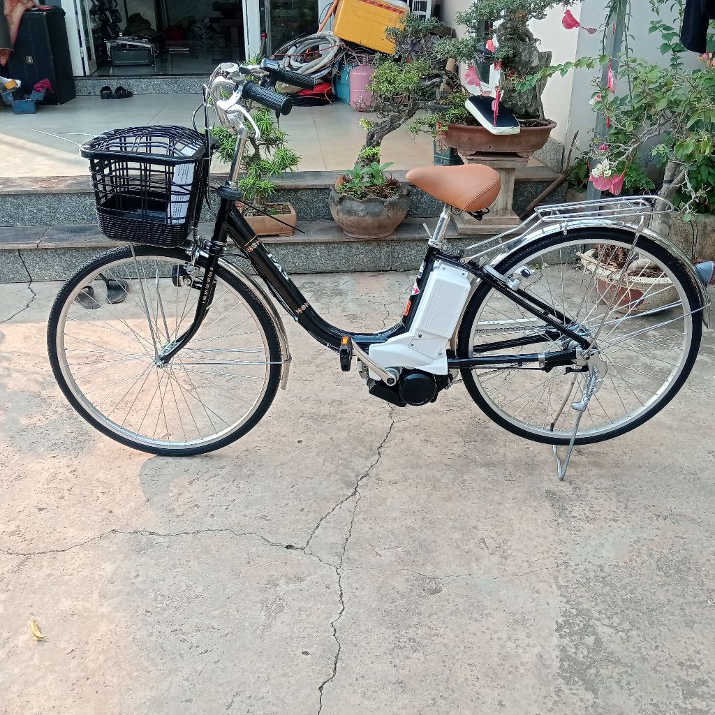 XE ĐẠP ĐIỆN TRỢ LỰC CÓ TAY GA NHẬT BÃI | BigBuy360 - bigbuy360.vn