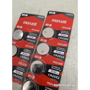 Pin Cúc Áo Maxell CR2032 3V Lithium Chính Hãng - Vỉ 5 Viên Dùng Cho Remote, Chìa Khóa Ô Tô, Máy Tính Casio