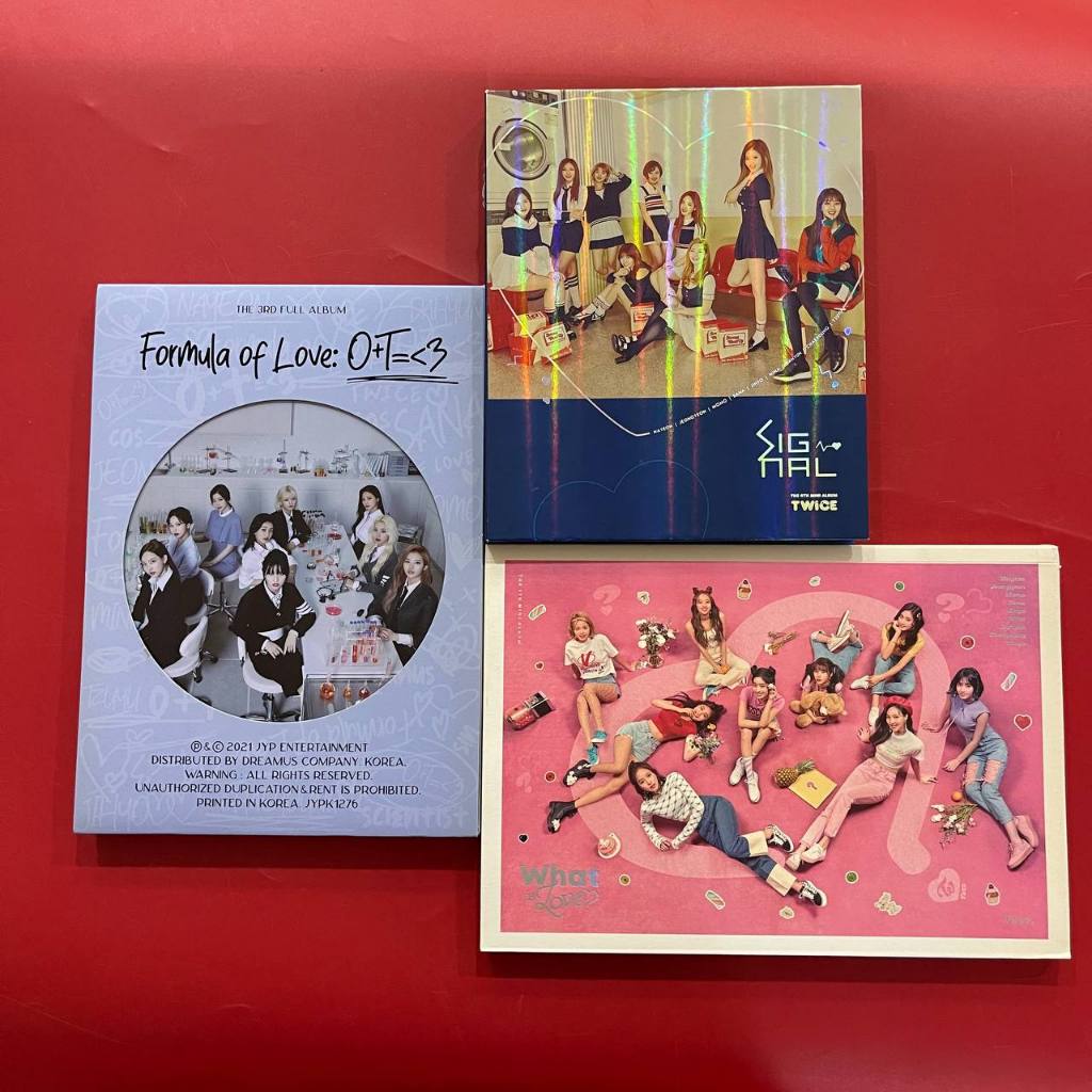 TWICE アルバム CD twice cd 画像 Album TWICE ch nh h ng 2hand CD girlgroup Kpop Vi t Nam