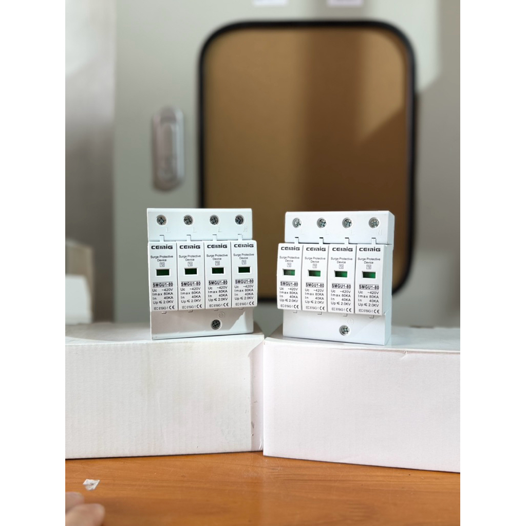 Bộ chống sét lan truyền AC 3 pha 4 cực