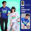 Áo đôi in Italy Edition 26, Áo thun Cotton Compact in nước Ý, áo thun nam nữ unisex Coolmate