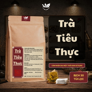 Trà Tiêu Thực - Ankhangorganic -  Thanh giải cơ thể, giảm chướng bụng eo, giúp bụng nhẹ tiêu hóa dễ - Bịch 30 túi lọc