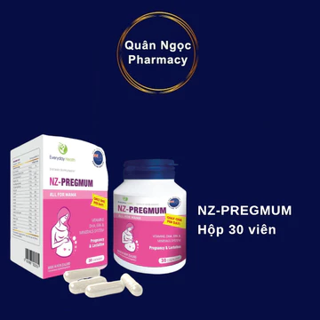 [CHÍNH HÃNG] Vitamin Bầu Omega 3, DHA Cho Bà Bầu NZ-PREGMUM Cung Cấp Vitamin D , Canxi Hỗ Trợ Toàn Diện