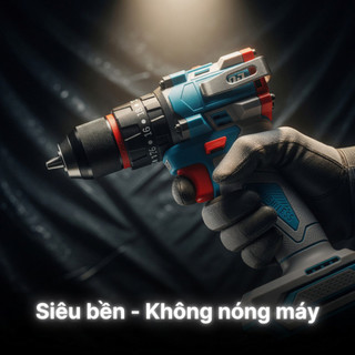 máy khoan tocdo 10mm 3 chức năng có búa model 10-2142 động cơ không chổi than vòng tua lớn