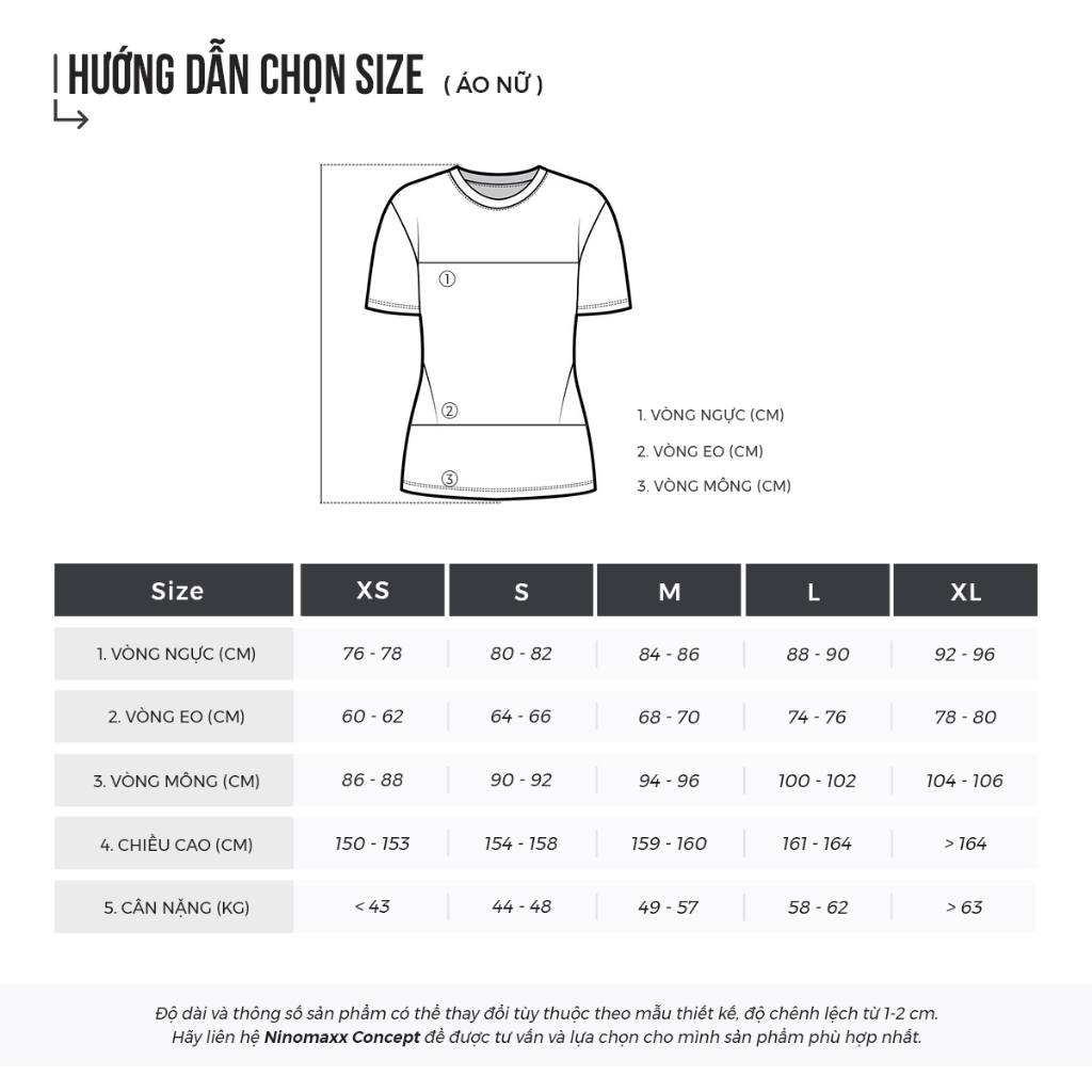Áo Thun Nữ Ninomaxx 2509021