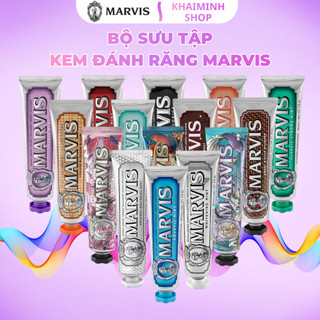 MARVIS | Kem Đánh Răng Marvis 25ML/75ML/85ML – Hơi thở thơm mát, hỗ trợ trắng răng, sạch miệng, ngừa mảng bám