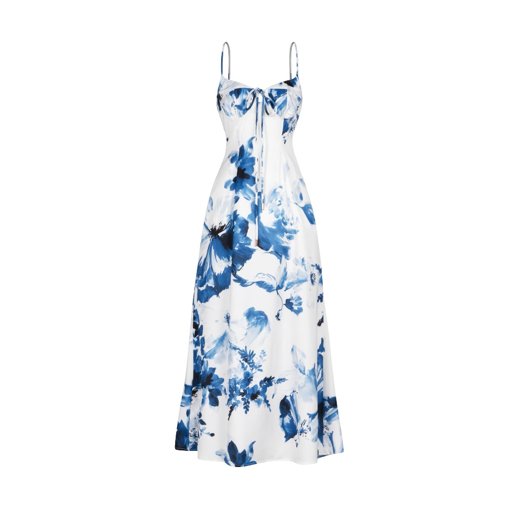 Oceanna Dress | Orli Label | Đầm 2 dây cúp ngực hoa