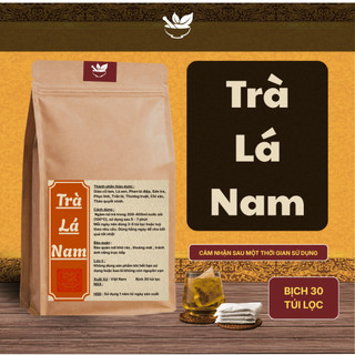 Trà Lá Nam - Hapufarm -  Thanh lọc thân thể, giảm tích tụ vùng bụng eo, giúp nhẹ bụng dễ tiêu - Bịch 30 túi lọc