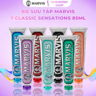 MARVIS | Bộ Sưu Tập Kem Đánh Răng Marvis 7 Classic Sensations 85ml – Hơi thở thơm mát, hỗ trợ trắng răng