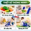 Xe Đẩy Trái Cây Cho Bé ToysLit – Đồ Chơi Nhập Vai, Nhựa An Toàn, Bánh Xe Êm Phát Triển Vận Động