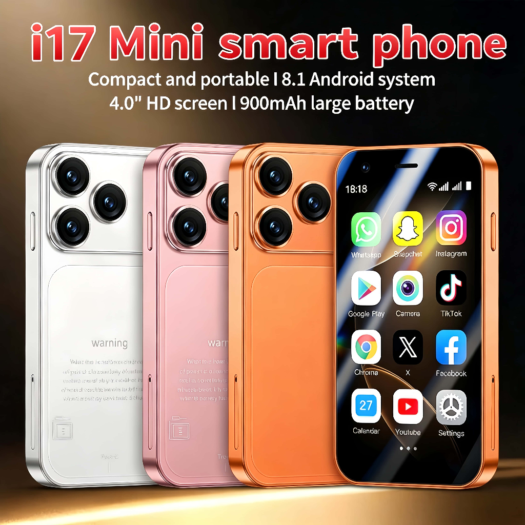 Điện thoại mini siêu nhỏ cảm ứng i17mini. Tặng củ sạc chuyên dụng Mua điện thoại di động mini cung cấp bộ sạc nhanh 240w