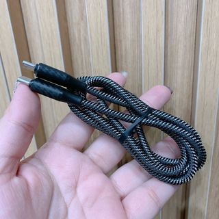 Cáp sạc dây dù hãng CLVRCONNECT ( C to C)- không hộp