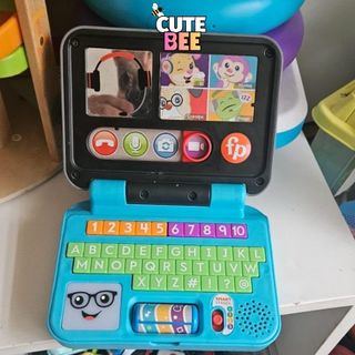 Đồ chơi Fisher-Price Máy tính xách tay giáo dục có đèn và nhạc xuất dư, không hộp