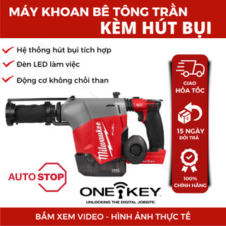 Máy khoan bê tông dùng pin Milwaukee M18 FHAFOH16 SDS Plus nhỏ gọn chuyên nghiệp