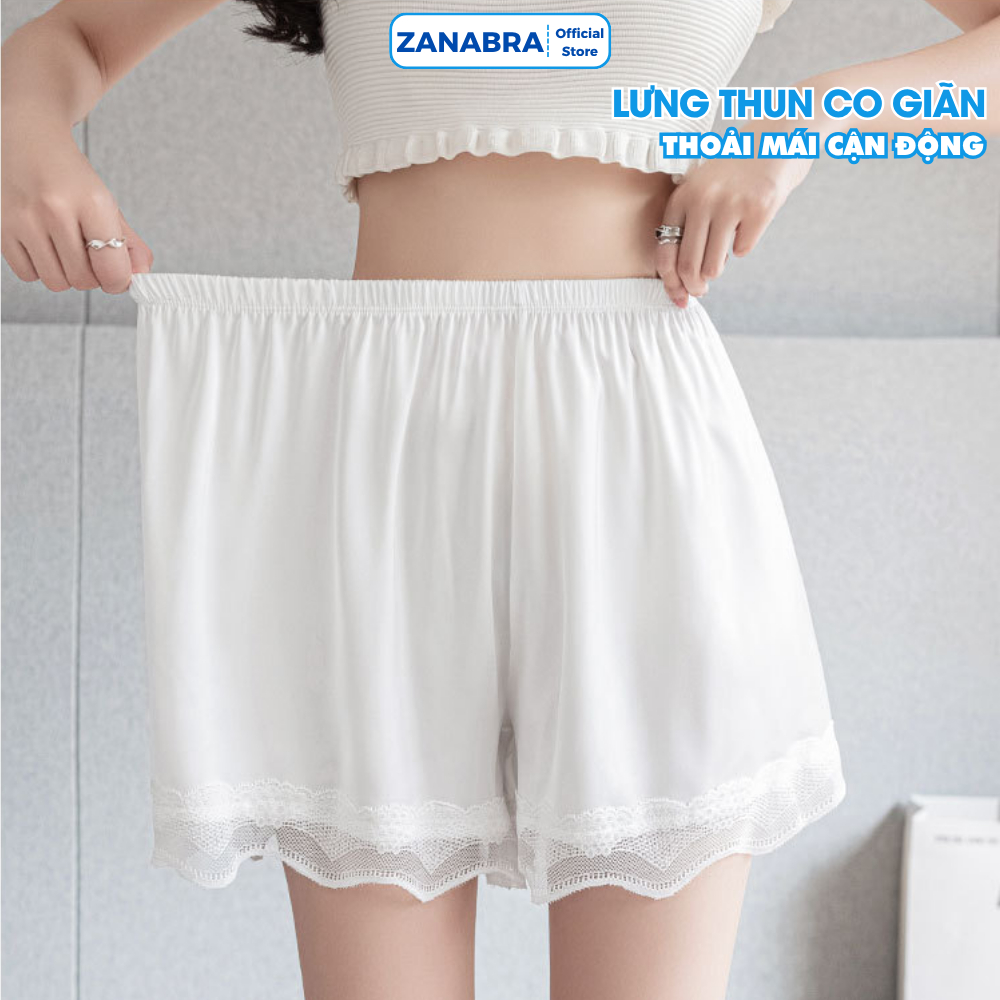 Quần Bảo Hộ Mặc Trong Váy – Quần Đùi Chất Mát Co Giãn 4 Chiều Thoải Mái ZANABRA V550