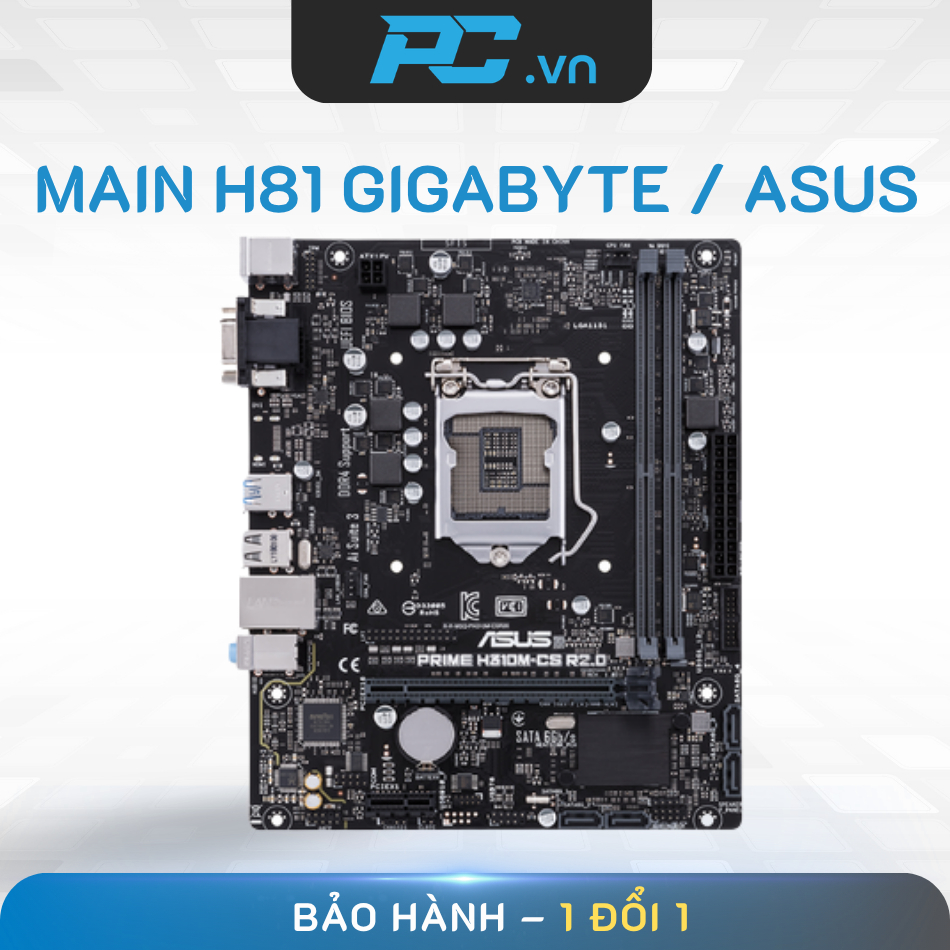 Main gigabyte h81 - Giá Tốt, Miễn Phí Vận Chuyển, Đủ Loại | Shopee Việt Nam