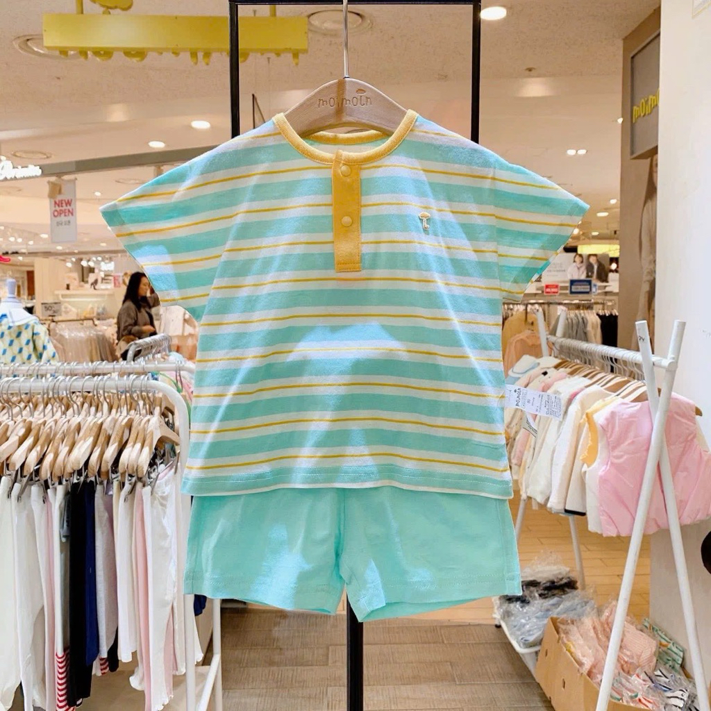 Bộ cộc moimoln chất cotton mềm mát (dư xịn và nối truyền )