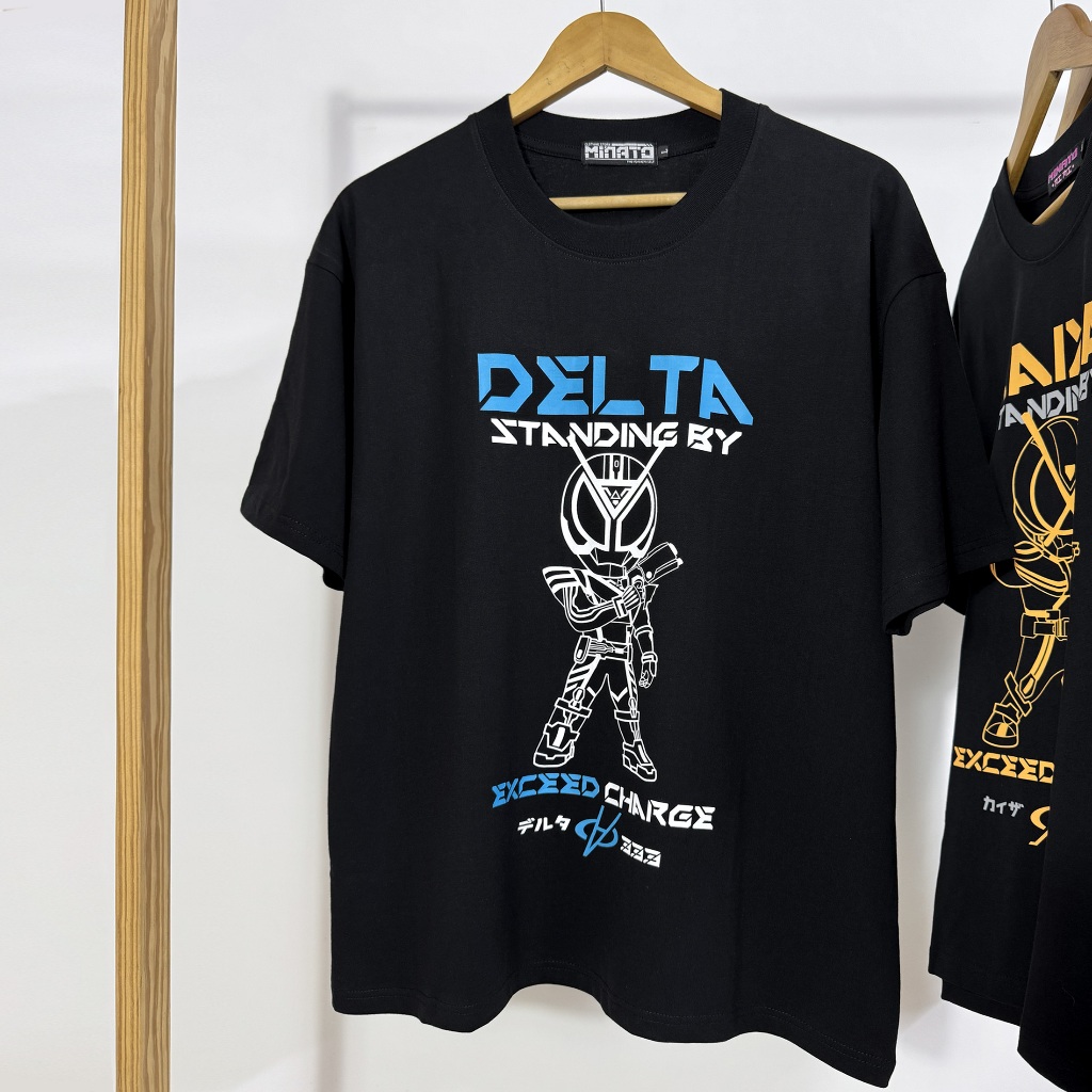 Áo Thun Rider Delta Nam Nữ Unisex Form Rộng Oversized