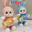 Bộ Thỏ Cầm Đàn Nhảy Múa ToysLit, Đồ Chơi Vui Nhộn Có Đèn Led Và Nhạc Giúp Bé Giải Trí