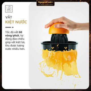 Máy Vắt Cam OLIVO CJ12 - Dung tích lớn 1.2L, Có Hai Đầu Vắt Lớn - Nhỏ,Vắt Kiệt Nước, Sử Dụng Dễ Dàng