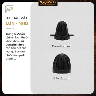 Máy Vắt Cam OLIVO CJ12 - Dung tích lớn 1.2L, Có Hai Đầu Vắt Lớn - Nhỏ,Vắt Kiệt Nước, Sử Dụng Dễ Dàng
