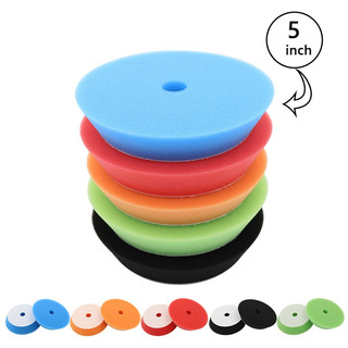 SEAMETAL Combo 5 Miếng Mút Đánh Bóng Xe Giá Tốt 5"/6" Dùng Cho Máy Đánh Bóng Wax Ô Tô