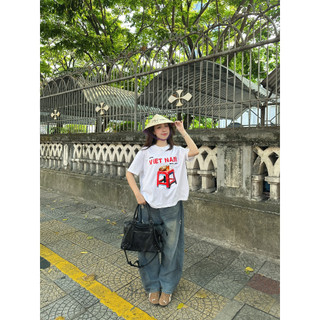 Áo Thun Hydra From Việt Nam With Love Vải Cotton Form Boxy