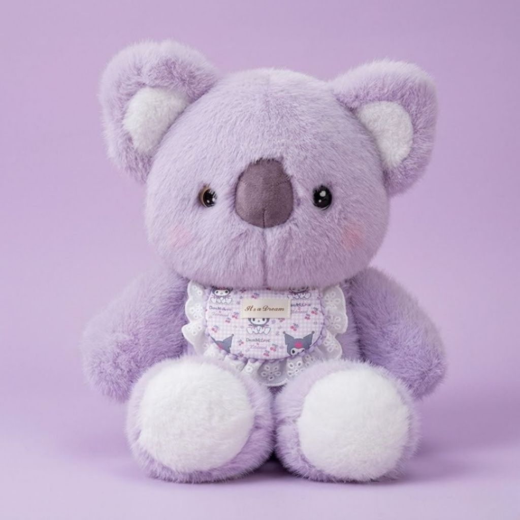 Gấu bông động vật Thỏ Teddy Mèo đeo yếm dễ thương,Thú nhồi bông động vật chạy bộ lông tơ non cao cấp làm quà tặng cho bé
