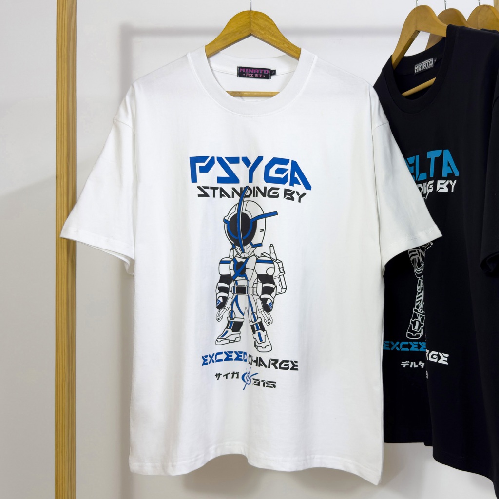 Áo Thun Rider Psyga Nam Nữ Unisex Form Rộng Oversized