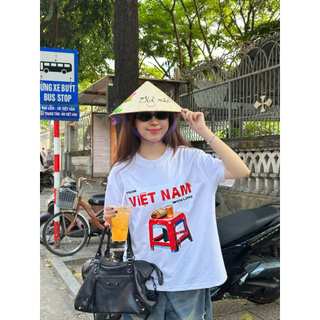 Áo Thun Hydra From Việt Nam With Love Vải Cotton Form Boxy