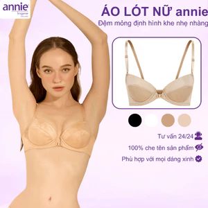 Áo Lót Áo Ngực Nữ annie Cài Trước Nâng Ngực Tự Nhiên Mút Mỏng 1.5cm Gom Quả Tạo Khe Tự Nhiên BRA3012