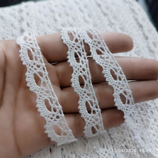 2 -5 mét Ren trang trí kiểu dáng Vintage dày đẹp, ren viền may mặc